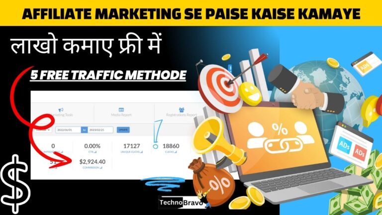 🤝Affiliate Marketing Se Paise Kaise Kamaye (पैसे कैसे कमाए)